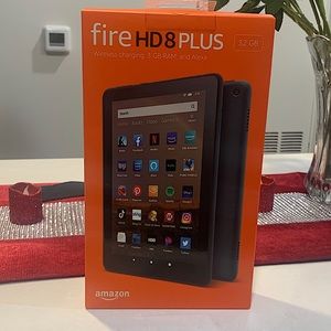 FIRE HD8 PLUS 10th Generation (New/Unopened), Wireless Charging, Alexa